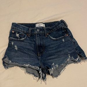 Abercrombie Curvy Love Mom Shorts